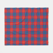 McKerrell Red Kariert Fleecedecke (Vorderseite (Horizontal))