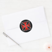 McKimTemplarPattee-Sticker Runder Aufkleber (Umschlag)