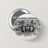 McKinley 1900 - Roosevelt Button (Vorne & Hinten)