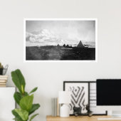 McKinley Alaska Camp 1912 Poster (Heimbüro)