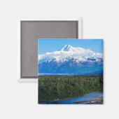 McKinley Alaska Magnet (Vorderseite/Rückseite)