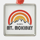 McKinley Alaska Ornament Aus Metall (Vorne)