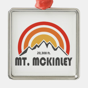 McKinley Alaska Ornament Aus Metall
