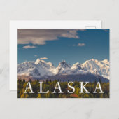 McKinley | Alaska Postkarte (Vorne/Hinten)
