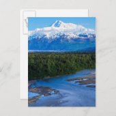 McKinley Alaska Postkarte (Vorne/Hinten)