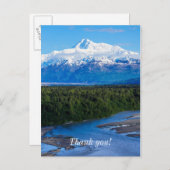 McKinley Alaska Postkarte (Vorne/Hinten)