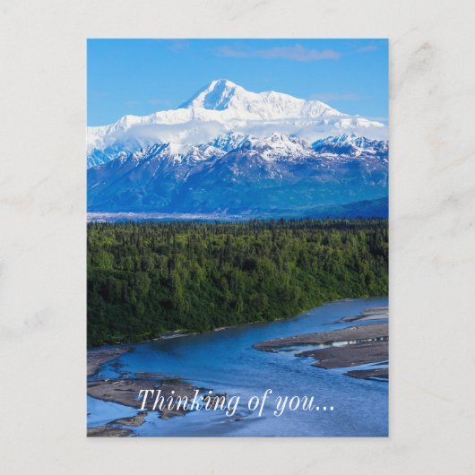 McKinley Alaska Postkarte (Vorderseite)