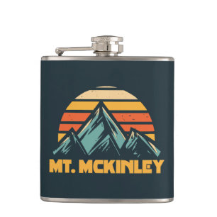 McKinley Alaska Retro Turquoise Flachmann