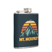 McKinley Alaska Retro Turquoise Flachmann (Rechts)