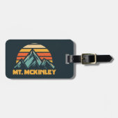 McKinley Alaska Retro Turquoise Gepäckanhänger (Vorderseite horizontal)