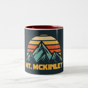 McKinley Alaska Retro Turquoise Zweifarbige Tasse