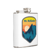 McKinley Alaska Sunrise Flachmann (Rechts)