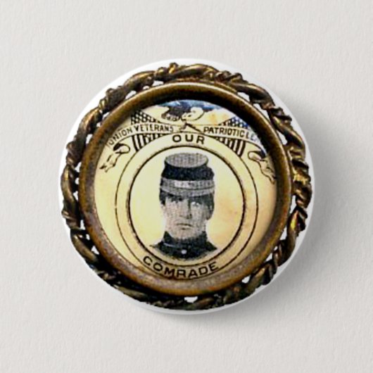 McKinley Civil War Abzeichen - Knopf Button (Vorderseite)