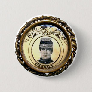 McKinley Civil War Abzeichen - Knopf Button