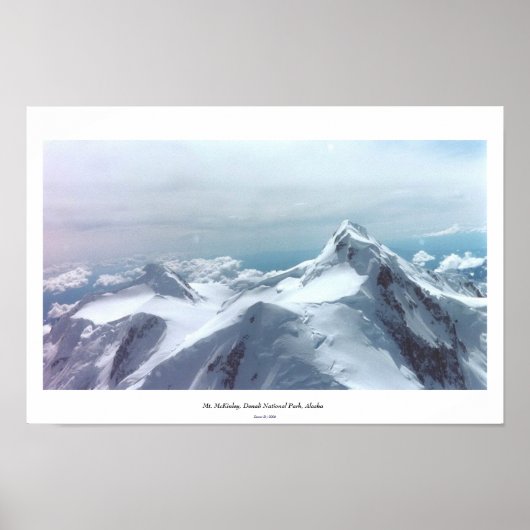 McKinley, Nationalpark Denali, Alaska Poster (Vorne)