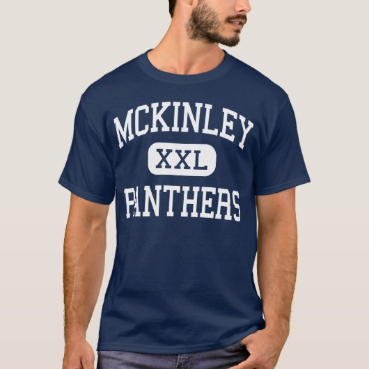 McKinley - Panther - hoch - Baton Rouge Louisiana T-Shirt (Vorderseite)