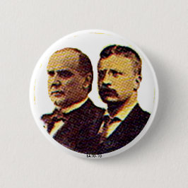 McKinley-Roosevelt - Knopf Button