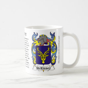 McKinney Familien-Wappen auf einer Tasse