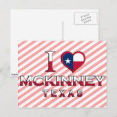McKinney �, Texas Postkarte (Vorne/Hinten)