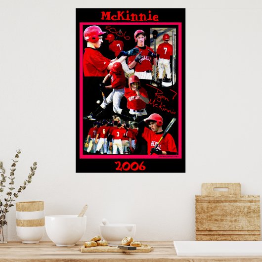 McKinnie Freshman Baseball Poster (Küche)