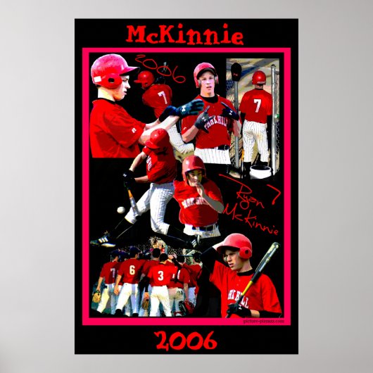 McKinnie Freshman Baseball Poster (Vorne)