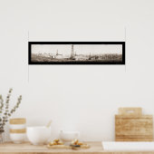 McKittrick Oil Field Foto 1910 Poster (Küche)