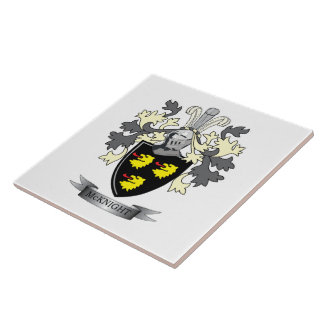 McKnight Familienwappen-Wappen Fliese