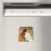 MClairArt's PawLoversKunstgifts Magnet (In Situ (Geschirrspüler))