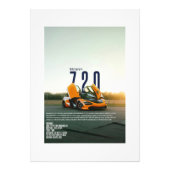 Mclaren 720s Poster (Vorne)