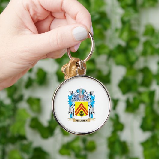 Mclaren Wappen - Familienwappen Schlüsselanhänger (Hand)
