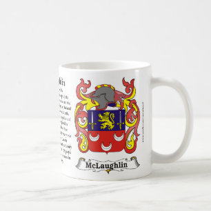 McLaughlin Familien-Wappen Tasse