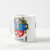 McLaughlin Familienwappen Kaffeetasse (Vorderseite Links)