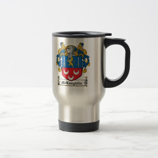 McLaughlin Familienwappen Reisebecher (Rechts)
