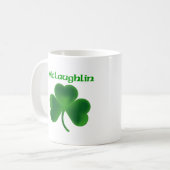 McLaughlin Kleeblatt Kaffeetasse (Vorderseite Links)
