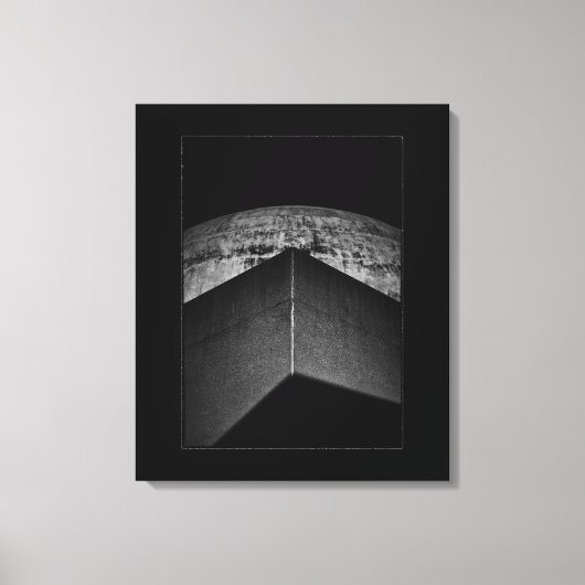 McLaughlin-Planetarium Nr. 1 mit Rand Leinwanddruck (Vorderseite)