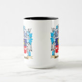 Mclaughlin Wappen - Familienwappen Tasse (Zentrum)