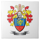 McLaughlin Wappen Fliese (Vorderseite)