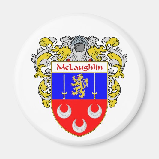 McLaughlin-Wappen (mantled) Magnet (Vorne)