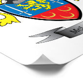 McLaughlin-Wappen Poster (Ecke)