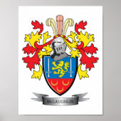 McLaughlin-Wappen Poster (Vorne)