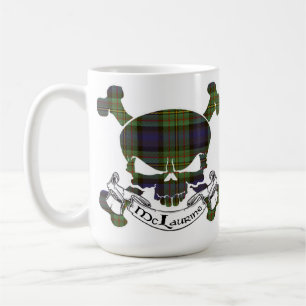 McLaurine Tartan-Schädel Kaffeetasse