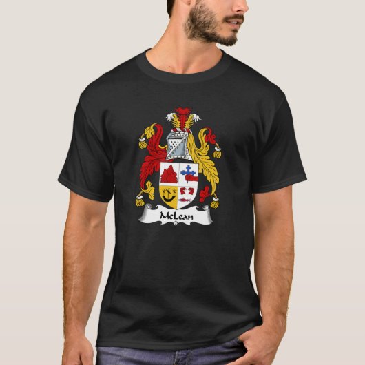 McLean Coat of Arms  McLean Family Crest T-Shirt (Vorderseite)
