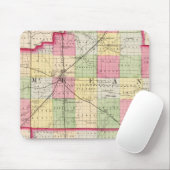 McLean, De Witt, Piatt-Landkreis Mousepad (Mit Mouse)