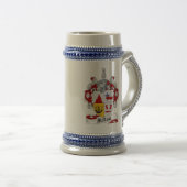 Mclean Wappen Stein/Tasse Bierglas (VorderseiteRechts)