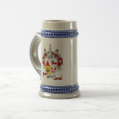 Mclean Wappen Stein/Tasse Bierglas (Vorderseite Links)