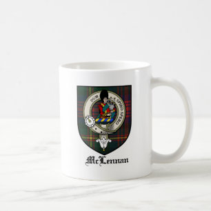 McLennan Clan-Wappen-AbzeichenTartan Kaffeetasse