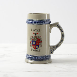 Mcleod Wappen Stein/Tasse Bierglas