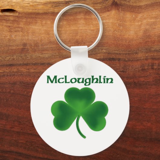 McLoughlin-Kleeblatt Schlüsselanhänger (Vorderseite)