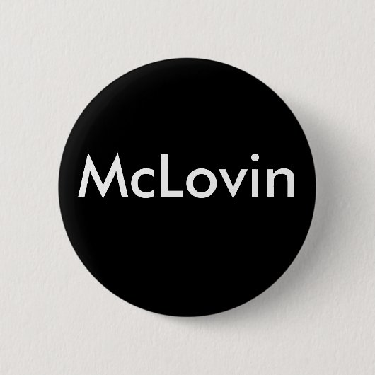 McLovin Button (Vorderseite)