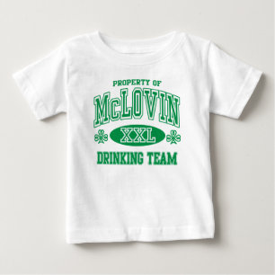McLovin Irish Drinking Team Baby T-shirt